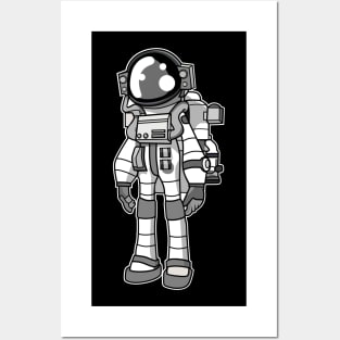 Astronaut Weightless Suit Posters and Art